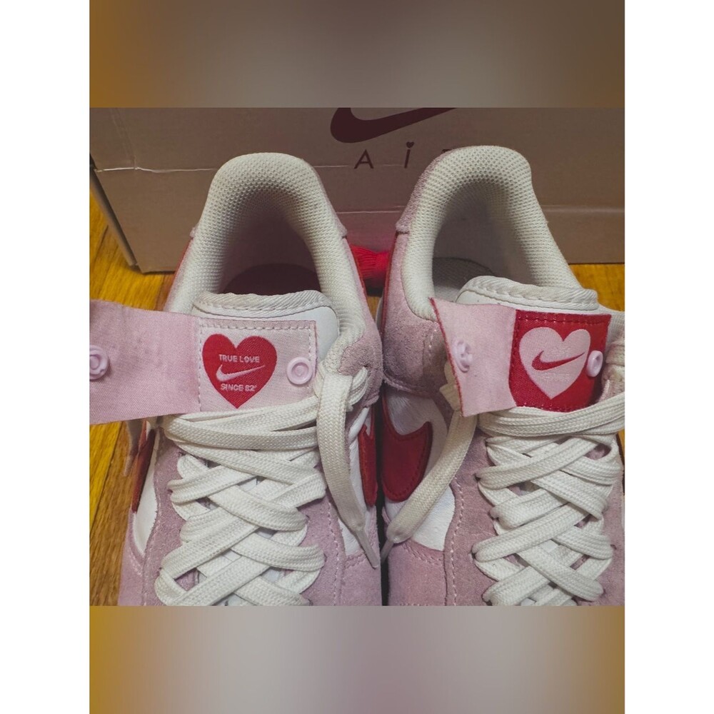 NIKE Air Force 1 • 2021 Valentine's Day Love Letter Lows • Womens 10 - Picture 7 of 16